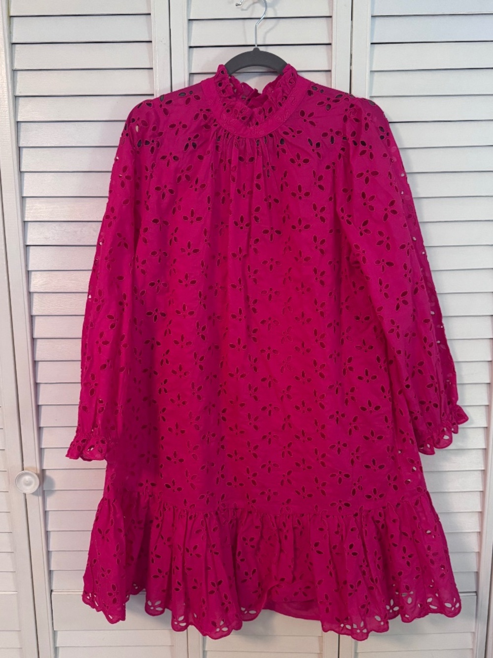 Jcrew eyelet dress, XL